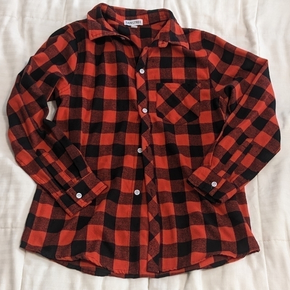 Sangtree Red and Black flannel - Picture 1 of 6
